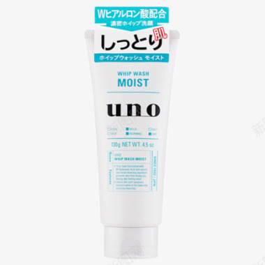 日本资生堂UNO吾诺男士洗面奶130g温和泡沫清爽图标