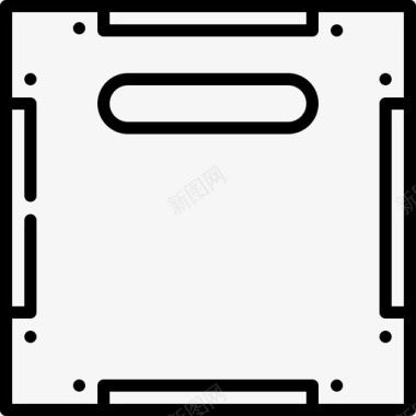 格斗训练Plyo运动训练直线型图标