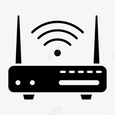 WiFi无线WiFi网络wifi路由器计算机设备图标