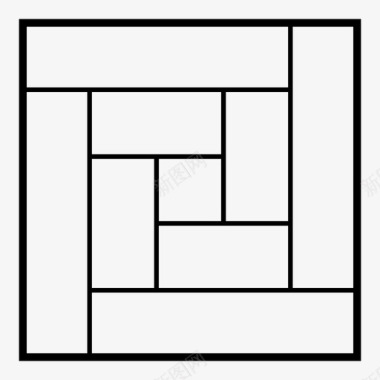 补丁方块几何体图标