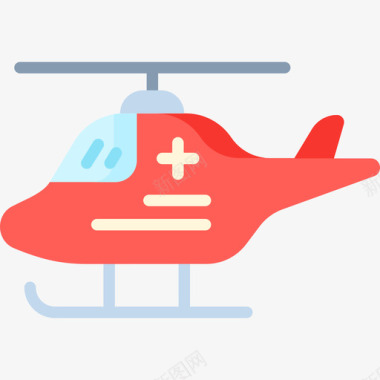 紧急救援船直升机紧急情况46平的图标