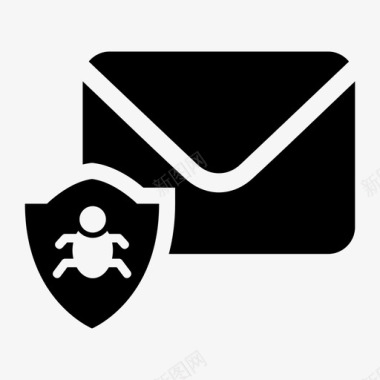 垃圾邮件垃圾邮件电脑电子邮件图标