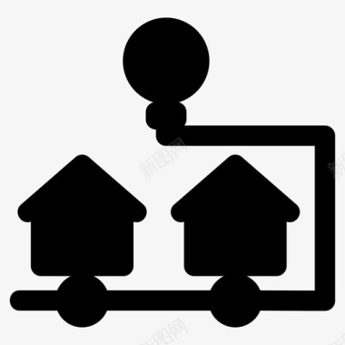 智能家居控制房屋图标