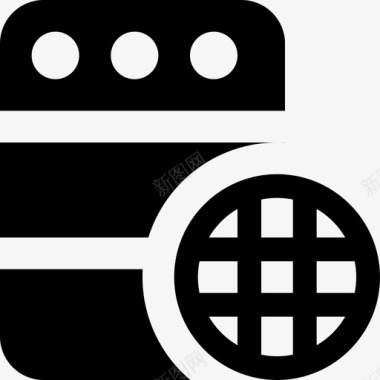 Web开发Web应用程序数据库2已填充图标