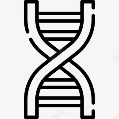 花粉过敏Dna过敏37线性图标