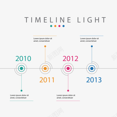 事件时间轴可下载进度条ppt时间轴企业发展历史标题序号时间线图标