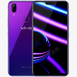 迷夜紫新品上市vivox21i全面屏4G全网通智能素材