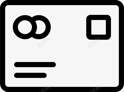 信用卡样机支付银行卡信用卡图标