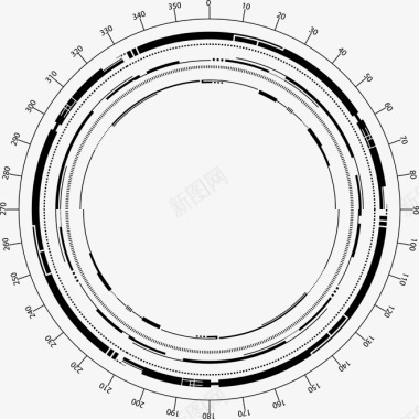 几何炫光科幻光效酷炫光晕高光镜头光晕科幻特效炫光闪光超眩光图标