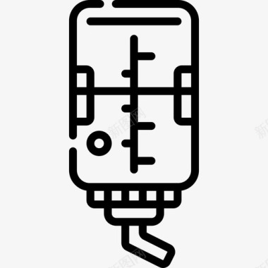 袋装饮水机饮水机宠物65线性图标