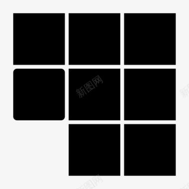 黑色网格31黑色网格319x9图标