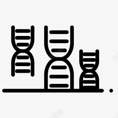 DNAdna健康医学图标