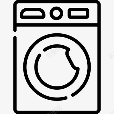 洗衣机针线活15直筒图标