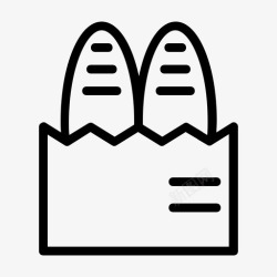 餐厅食品采购产品长棍面包食品和餐厅食品高清图片