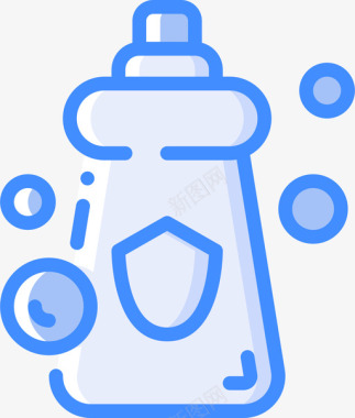 瓶卫生4蓝色图标