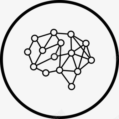 秋季风暴头脑头脑风暴想法图标