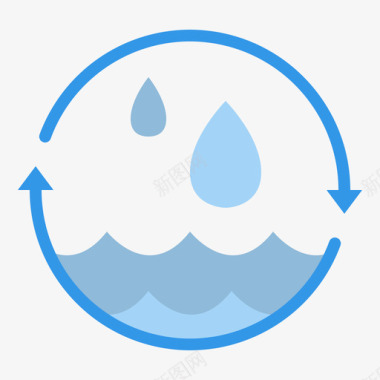 生态主义回用水生态环境10平图标