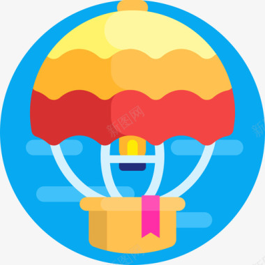 热气球热气球图标