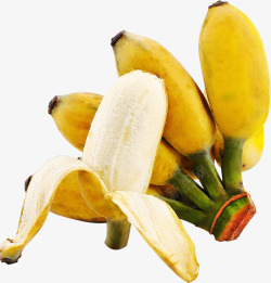 苹果蕉香蕉水果素材