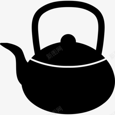 禅茶茶壶日本禅茶文化图标