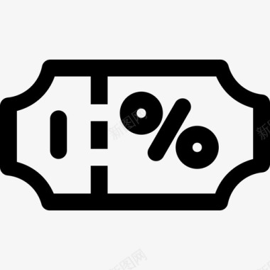 代金券免抠素材优惠券折扣销售图标