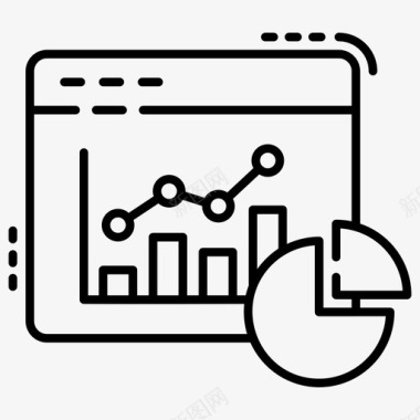 数据信息表格网络数据分析在线数据分析在线统计图标