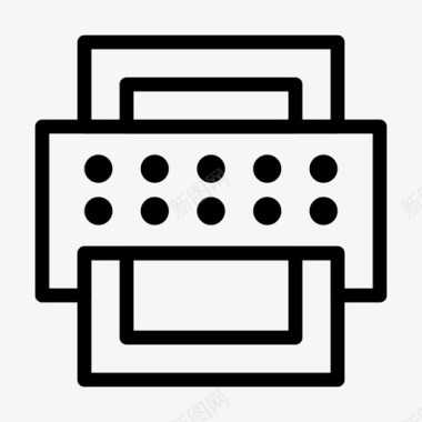 打印机免抠打印机印刷品计算机设备图标