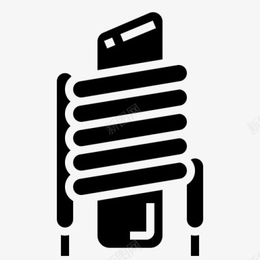 线圈免费下载线圈电子元件8字形图标