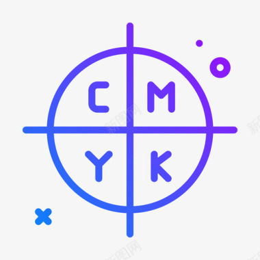 搜索图标Cmyk平面设计169渐变图标