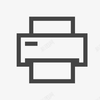打印机免抠打印机o图标