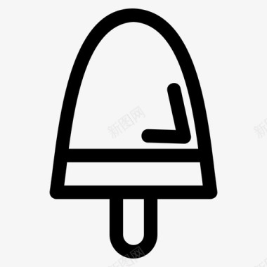 冰淇淋饮料凉图标
