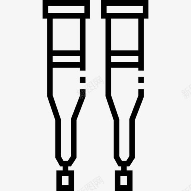 通拐杖拐杖医疗服务14直系图标