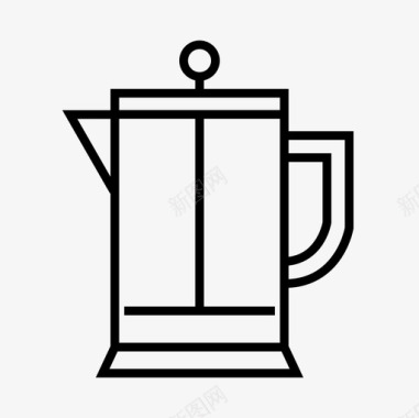 法国出版社法国咖啡法国咖啡机图标