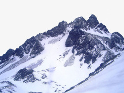 山雪山高山装饰素材