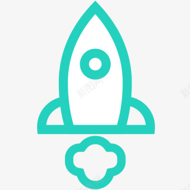 小火箭火箭图标