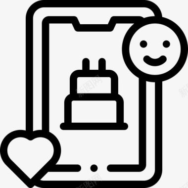 150生日快乐生日150直系图标