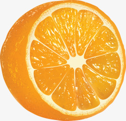 橙子黄色水果食物透明底橙子橙子黄色水果食物透明底素材