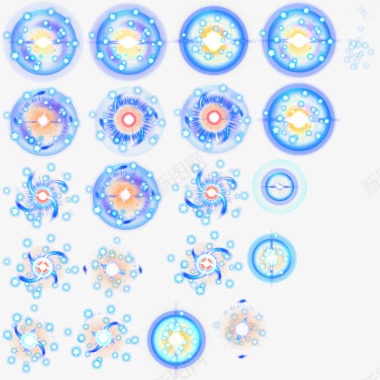 陨石特效技能特效游戏光效手游特效技能光魔法技能技能光效光效图标
