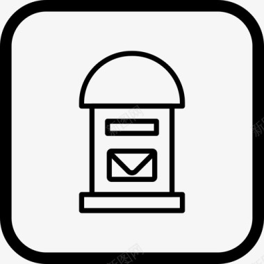 boxpostboxmailboxpostal图标