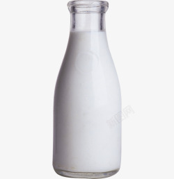 佑佑佑小溪图食品牛奶玻璃瓶食品厨房用品素材