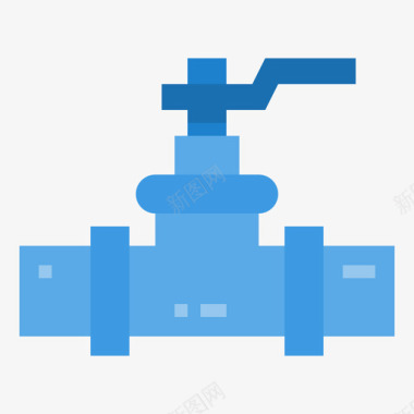 工具素材天然气管道工工具13扁平图标