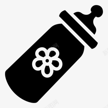 雀巢婴儿奶粉奶瓶婴儿饮料图标