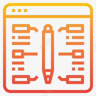 备忘录图标浏览器图形和设计1渐变图标