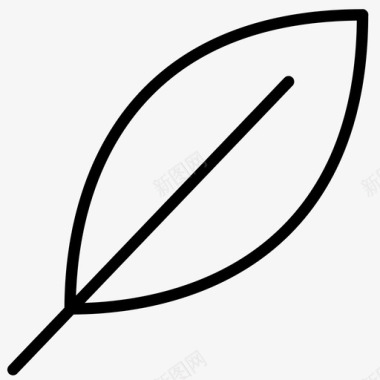 叶生态绿花图标