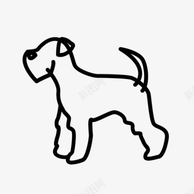雪纳瑞狗狗品种图标