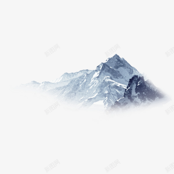 山雪山高山装饰png免抠素材_88icon https://88icon.com 雪山 高山 装饰