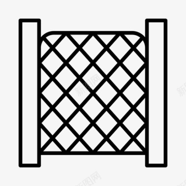 微信网网闸农业栅栏图标