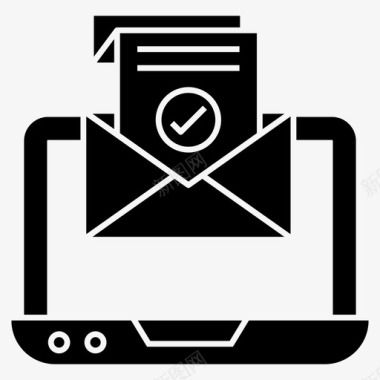 收件箱验证邮件批准邮件真实邮件图标