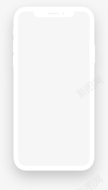 iPhoneX白色框图标