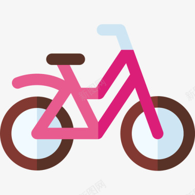 自行车自行车暑假49平车图标